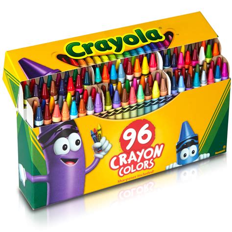 Crayola Crayon Set, 96-Assorted Colors - Walmart.com