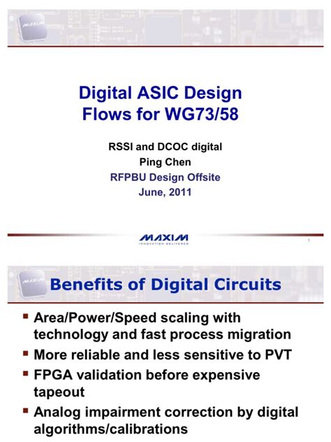 Image result for Full ASIC Design Flow