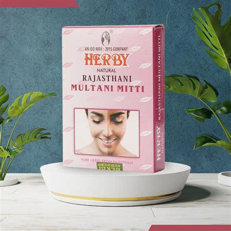 Herby Ayurvedic Natural Rajasthani Multani Mitti Powder 100g | 100% ...