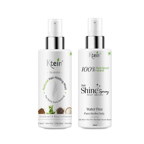 Ktein Combo: Ktein Natural Hair Holding Spray and 100% Plant base Natu ...