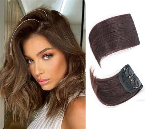 Prime 4 Inch Short Hair Invisible Seamless Mini Volumizer Hair ...