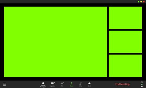 Video conference user interface. Video call window overlay 14218487 ...
