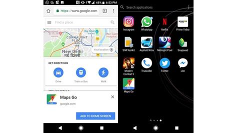 Image result for Google Maps Home Screen