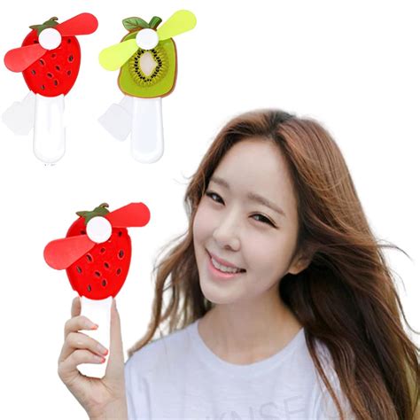 PELO Cartoon Hand Press Fan/Cooling Air Without Battery Portable Fan ...