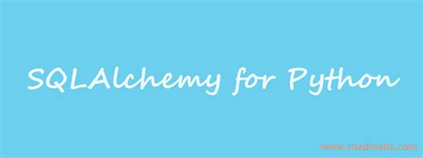 SQLAlchemy MySQL 的图像结果