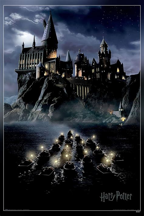 Buy RAINFIRE CREATION! Hogwarts Boats Poster | Harry Potter Poster for ...