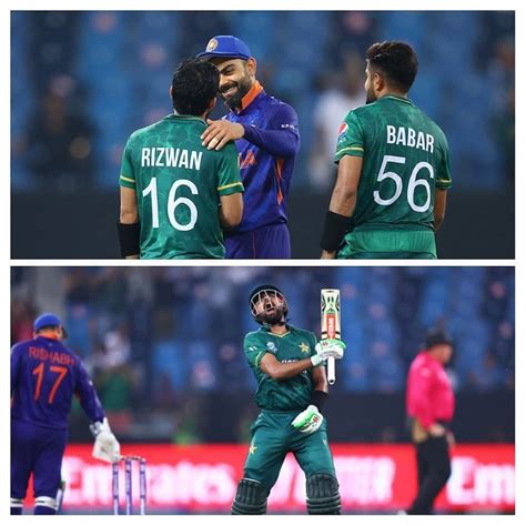 T20 World Cup 2021: [Watch] Babar roars; Virat embraces Rizwan as ...