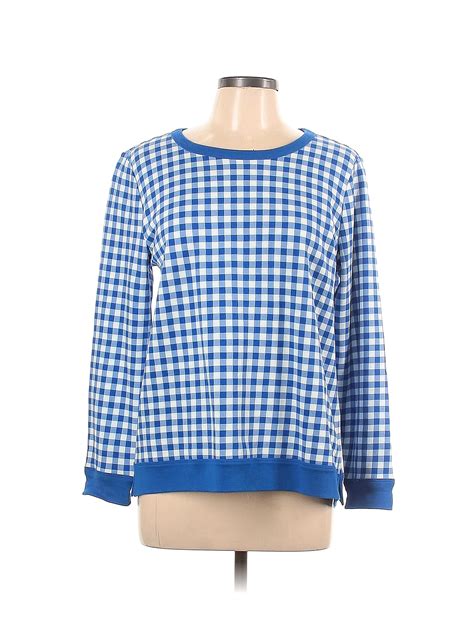 Talbots Blue Pullover Sweater Size L (Petite) - 73% off | thredUP