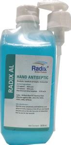 Radix AL Alcohol Based ( Pack of 6, 6x500ml ) Hand Sanitizer Pump ...