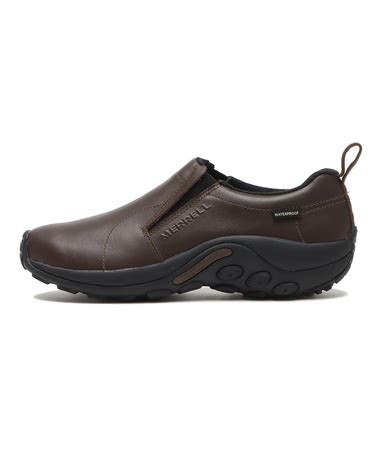 597915 JUNGLE MOC LEATHER WP *DARK BROWN 553074-0001｜エービーシー・マートの通販 ...