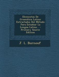 Elementos De Gramatica Latina: Buy Elementos De Gramatica Latina by ...