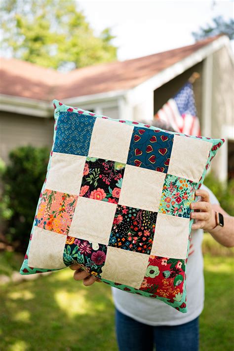 Image result for Patchwork Cushion Patterns
