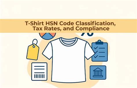 T-Shirt HSN Code: Classification, GST Rates & Compliance