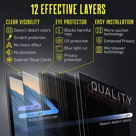 Installing Computer Privacy Screen Vintez 的图像结果