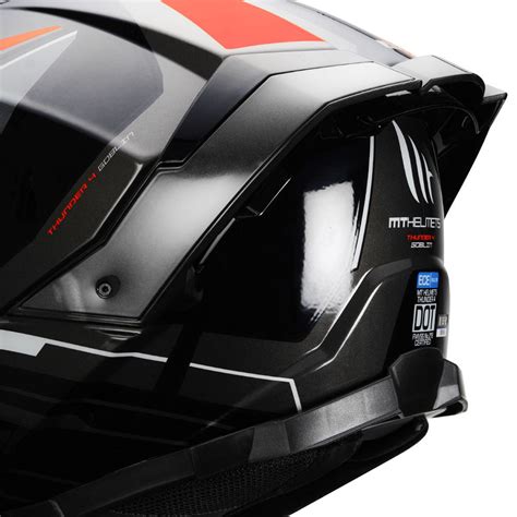 MT Thunder 4 SV Goblin Gloss Fluro Orange Helmet– Moto Central