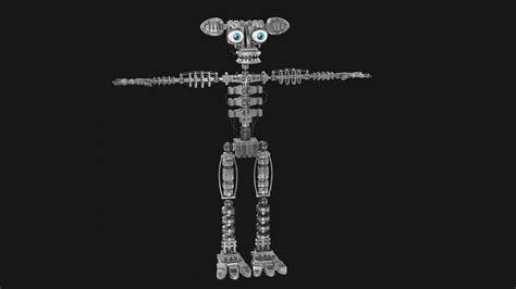 Fnaf 2 Endo 02 3D - TurboSquid 2122314