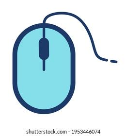 Blue Computer Mouse Vector 的图像结果