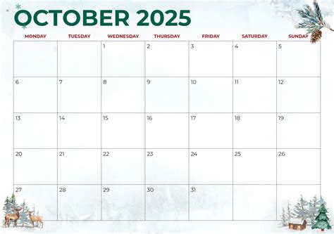 Free September 2025 Printable Calendar: Christmas Design & Jewish ...