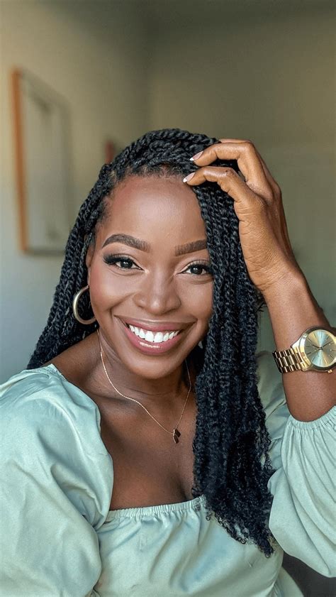 A Guide to Kinky Twist Braids and 15 Easy Twist Hairstyles With Afro ...