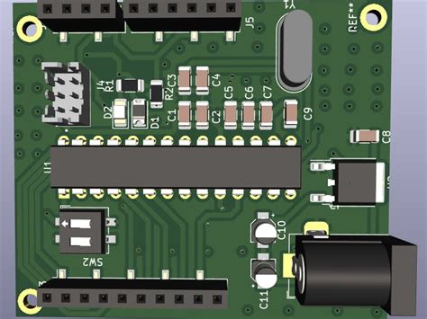 Image result for Arduino Board Zoomed In