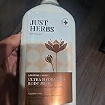 Just Herbs Saffron + Malai Nourishing Body Milk Moisturizer for Men ...