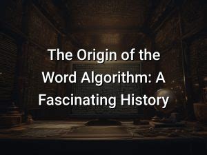Algorithm Word 的图像结果