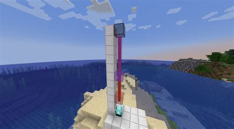 Image result for How to Make Purple Beam in Minecraft Java with Command Block