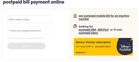 Airtel, Jio, BSNL, Vi Postpaid Bill Payment Guide