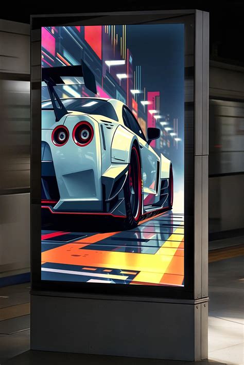 VC48 – GT-R Neon Alley – StickerNStreets