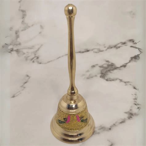 PITTALAM Brass Pooja Bell - Simple and Melodious – Pittalam