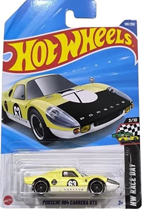 Hot Wheels Porsche 904 Carrera GTS HW Race Day Ages 3 and Up 100/250 ...