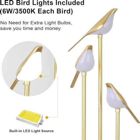 Artmooy Gold Floor Lamps for Living Room, Modern Floor Lamp India | Ubuy