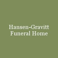 Recent Obituaries | Hansen-Gravitt Funeral Home
