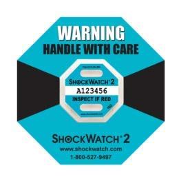 ShockWatch 2- (10G) Shock Watch Indicator, Shock Watch Stickers ...