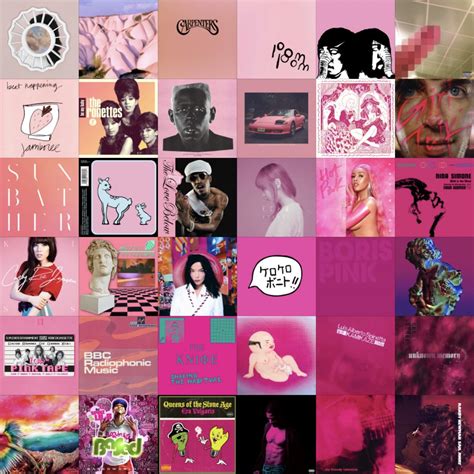 Pink Album Covers