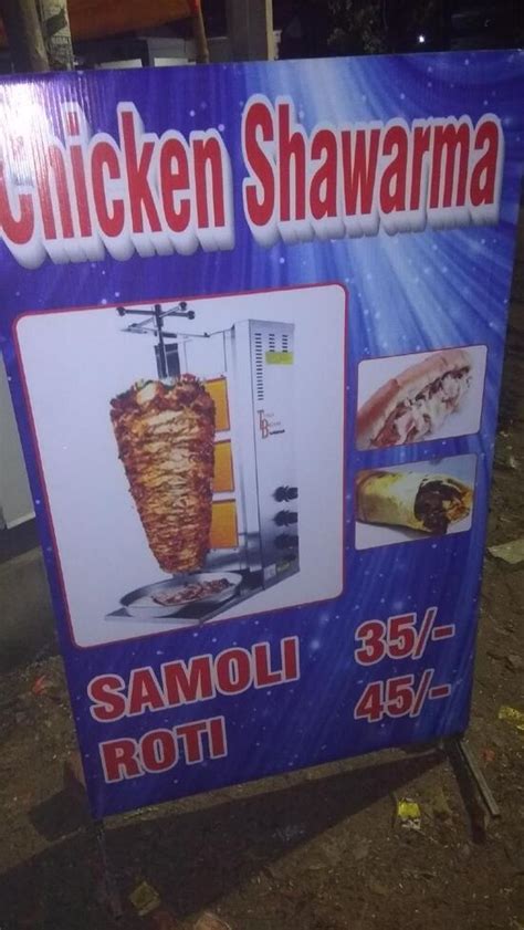 Menu at Kallu Chicken Shawarma, India