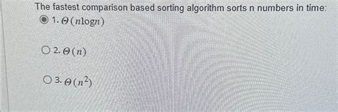 Image result for Fastest Sorting Algorithm