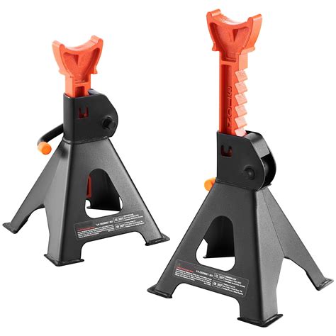 BENTISM Heavy Duty 3T Jack Stand - Steel, Adjustable, Vehicle Support, 1 Pair - Walmart.com