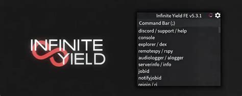 Image result for Infinite Yield Script Roblox