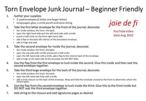 Image result for Envelope Junk Journal Tutorial
