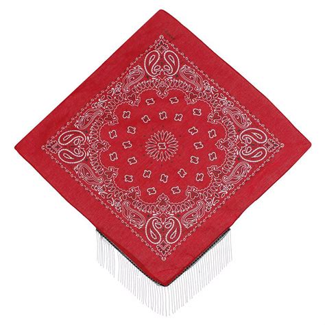 David & Young Women's Bling Chain Fringe 21 x 21 Bandana