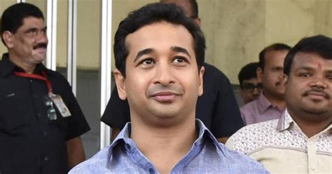 Mud on civic engineer: Maharashtra Congress MLA Nitesh Rane sent to ...