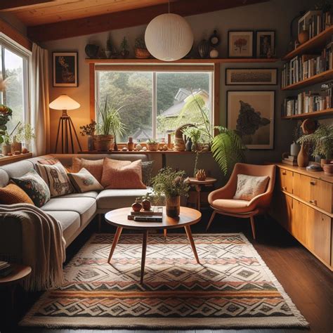 Mid-Century Modern Living Room: Cozy, Minimalist, and Timeless Design