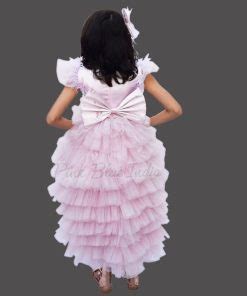 Stylish Pink Gown Dress for Girls Birthday Online