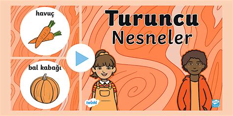 Turuncu Nesneler | PowerPoint-Twinkl