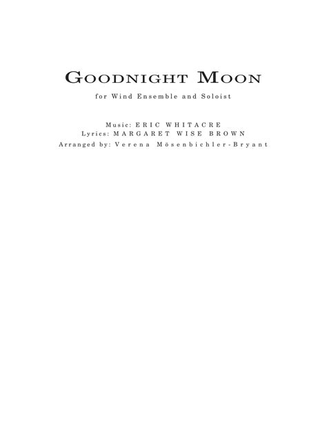 Goodnight Moon Lyrics