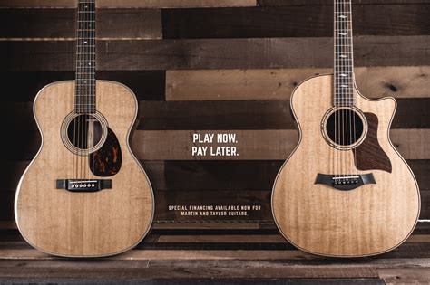 Blog - Special Financing for Martin and Taylor Guitars - Sims Music