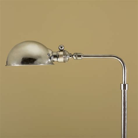 Pair of mid-century US adjustable chrome pharmacy floor | Valerie Wade