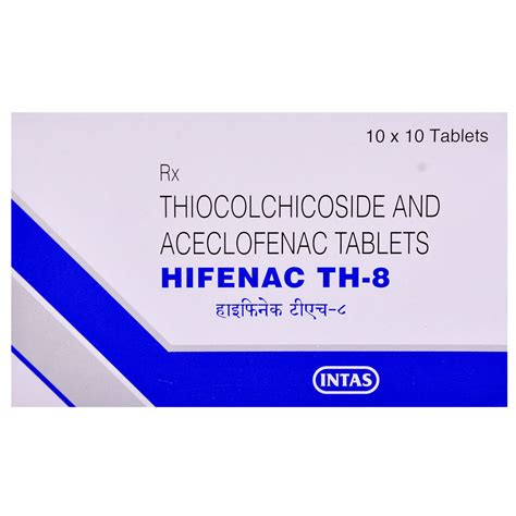 Hifenac TH-8 Tablet | Uses, Side Effects, Price | Apollo Pharmacy