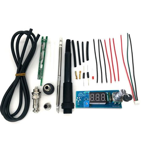 Buy WXQ-XQ STC-T12 Soldering Iron DIY Kit/Unit Digital Soldering Iron ...